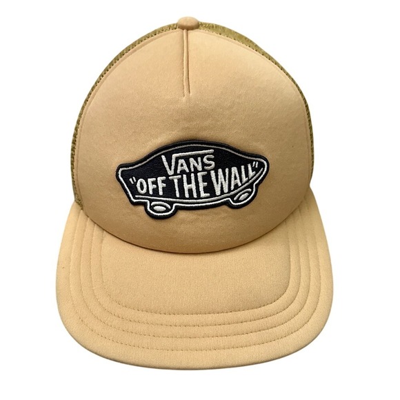 VANS Classic Patch Taos Taupe Trucker SnapBack‎ Hat Cap One Size Fits All - Picture 1 of 6